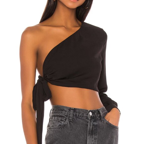 Revolve/Superdown Charlotte One Shoulder Top - Picture 1 of 12